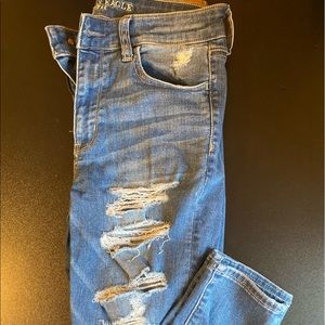 Size 8 American Eagle ripped jeans